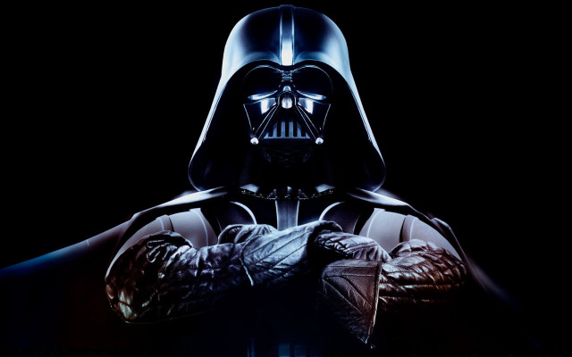 Darth vader standing dark hands free wallpaper - medium preview image