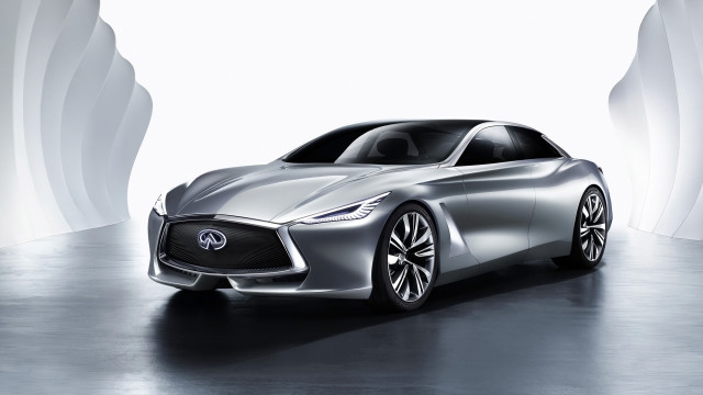 Silver car white room gradient free wallpaper - medium preview image
