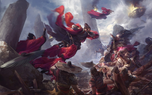 Battle royal giant bird armor free wallpaper - medium preview image
