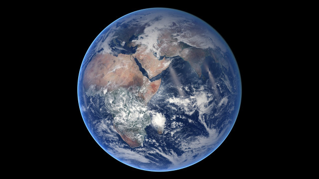 Earth africa space art matte free wallpaper - medium preview image
