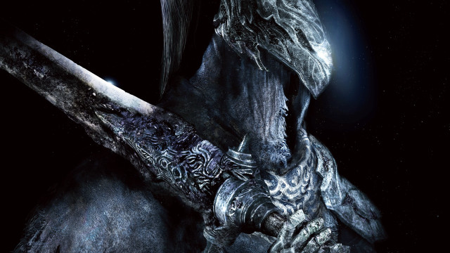 Demonic creature sword light astronaut free wallpaper - medium preview image