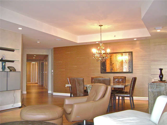 Living room chandelier dining table free wallpaper - medium preview image