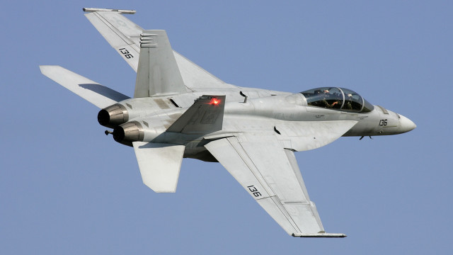 Fighter jet blue sky red #3 free wallpaper - medium preview image
