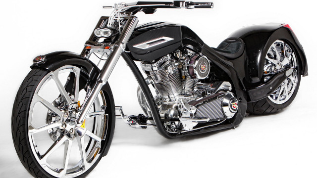 Black motorcycle chrome wheels white free wallpaper - medium preview image