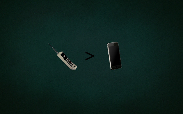 Flying phone broken foreground background free wallpaper - medium preview image