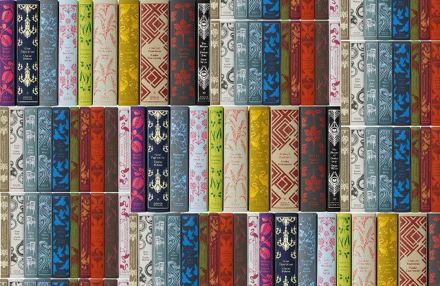 Colorful book wall designs variety free wallpaper - medium preview image