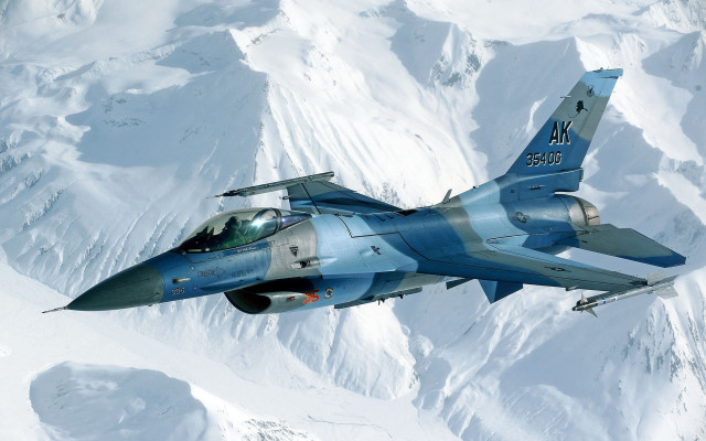 Fighter jet snow mountains pilot #2 free wallpaper - medium preview image