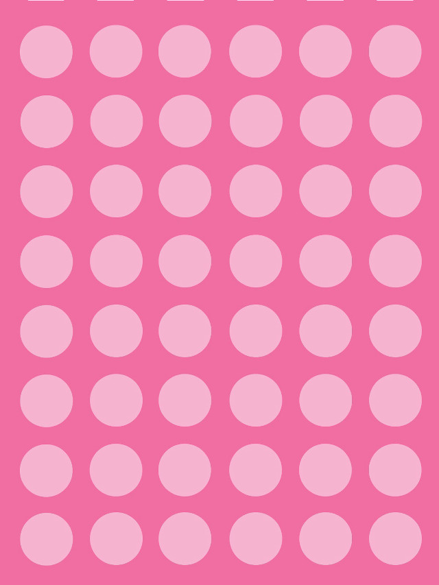 Pink background white circles dots free wallpaper - medium preview image