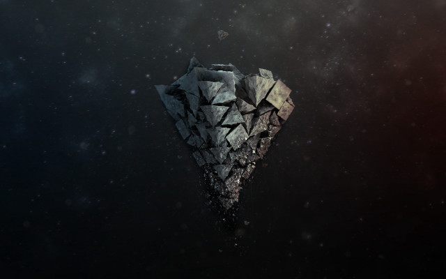Strange object dark sky red free wallpaper - medium preview image