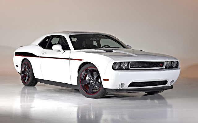 White car red stripes studio free wallpaper - medium preview image