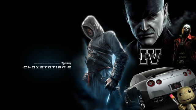 Video game characters car teddy free wallpaper - medium preview image