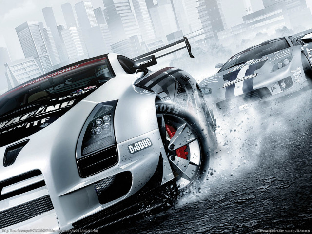Cars driving city speed #2 free wallpaper - medium preview image