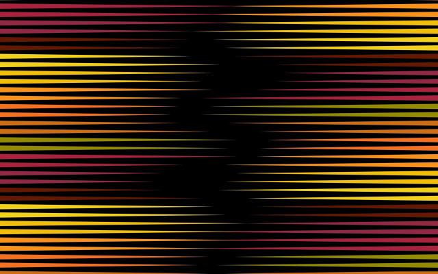 Black background multicolored pattern opart free wallpaper - medium preview image