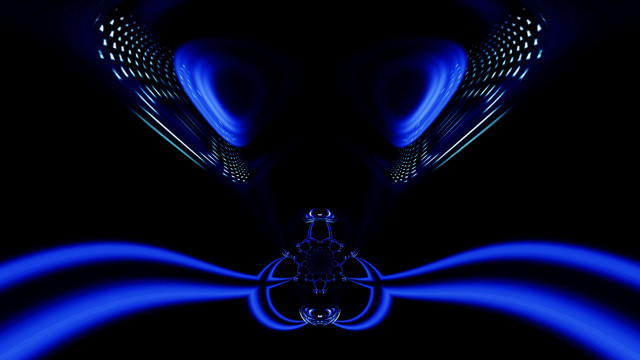 Blue abstract black background blue free wallpaper - medium preview image