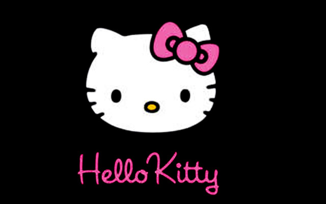 Hello kitty wallpaper face side #2 free wallpaper - medium preview image