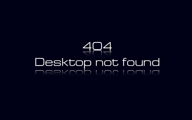 Desktop not found monochrome carles free wallpaper - medium preview image
