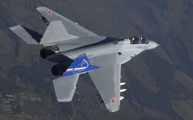 Fighter jet sky mountains star free wallpaper - medium preview image