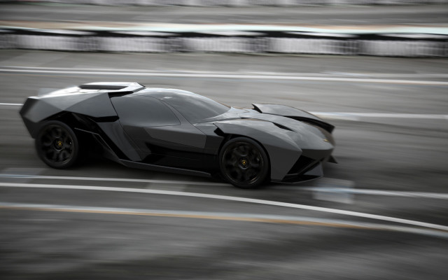 Car wet road rain blurry free wallpaper - medium preview image