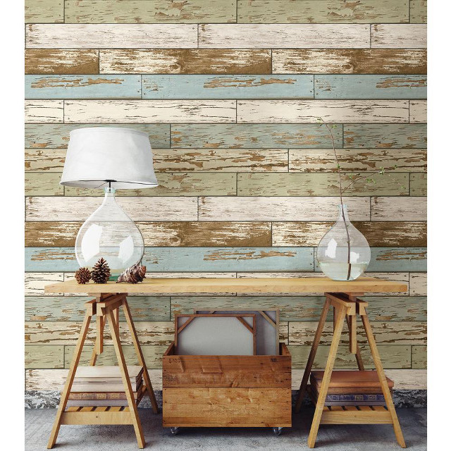 Table lamp vase wooden wall free wallpaper - medium preview image