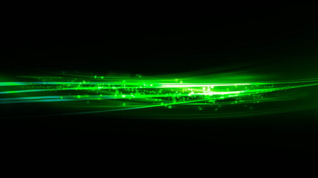 Green black lines lights holography free wallpaper - medium preview image