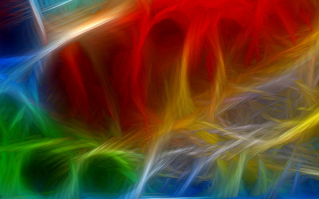 Colorful abstract painting red yellow #2 free wallpaper - medium preview image