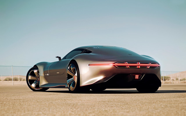 Futuristic car parking lot fence free wallpaper - medium preview image