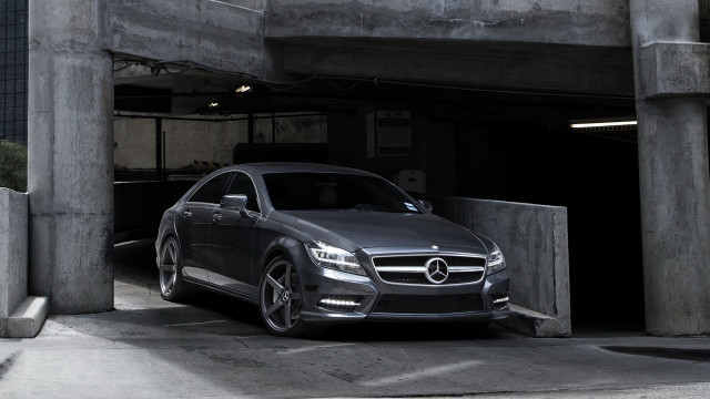 Car parking garage concrete wall free wallpaper - medium preview image