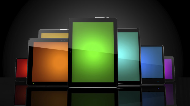 Cellphones table black green technology free wallpaper - medium preview image