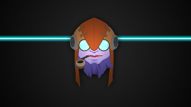 Cartoon character light saber black free wallpaper - medium preview image