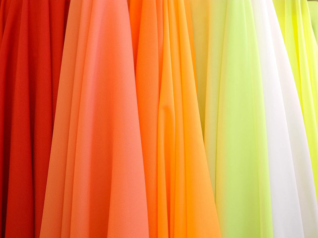 Colorful dresses wall store fluorescent free wallpaper - medium preview image