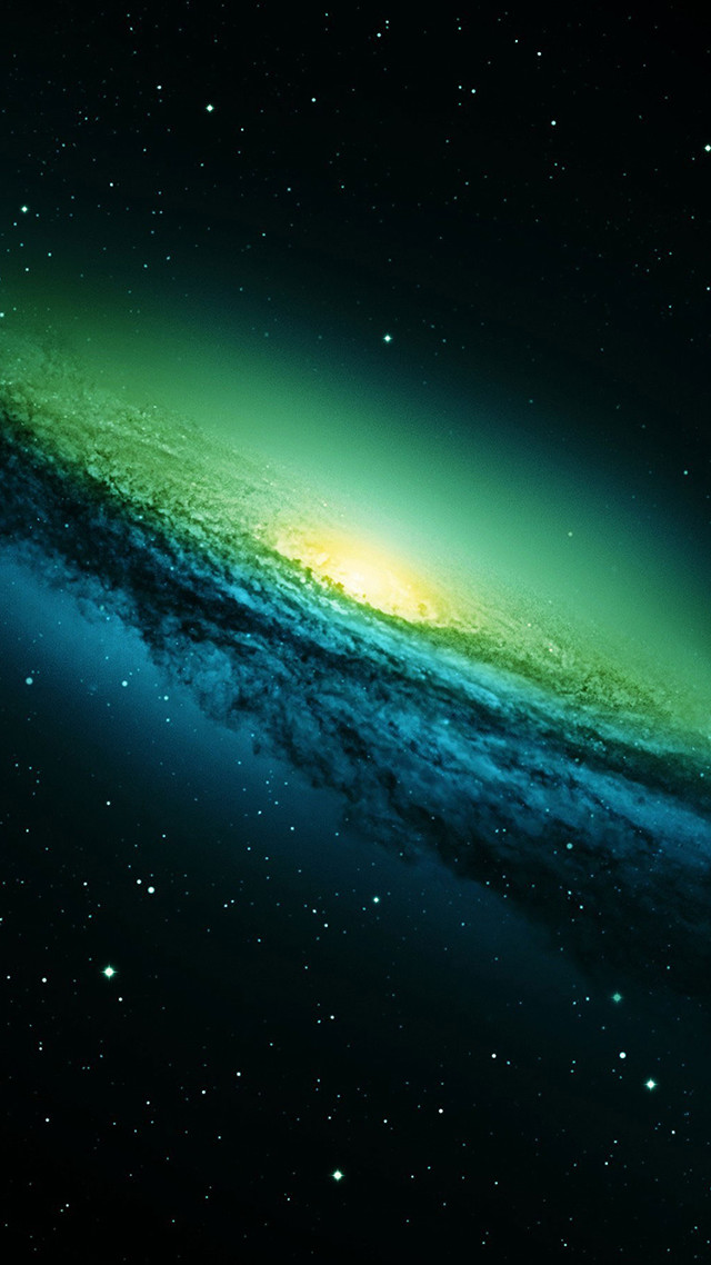 Large green blue object sky free wallpaper - medium preview image