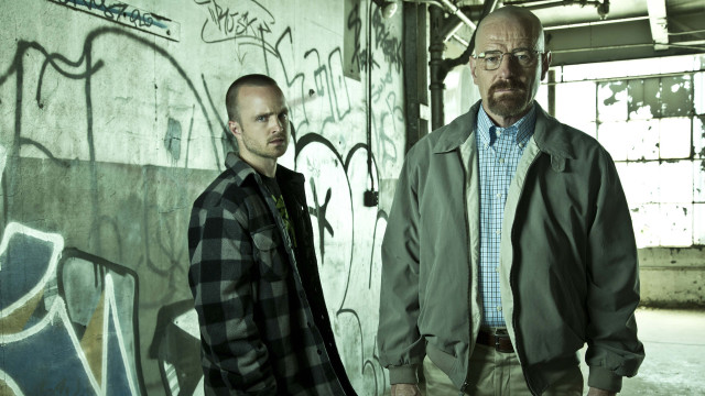 Two men graffiti wall jacket free wallpaper - medium preview image