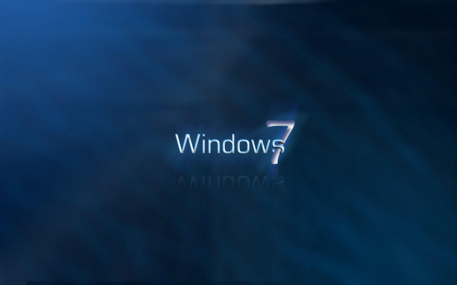 Blue background windows7 computer art free wallpaper - medium preview image