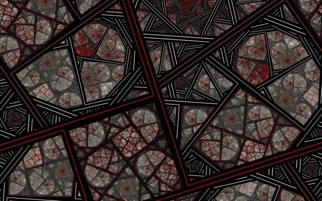 Abstract red black squares lines free wallpaper - medium preview image