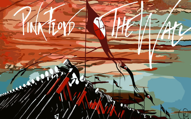 Red black boat pink floyd free wallpaper - medium preview image