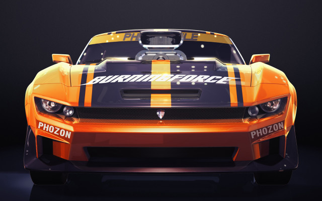 Car racing stripe cobra ultrafine free wallpaper - medium preview image