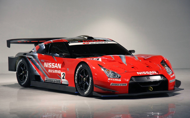 Red sports car studio gray #3 free wallpaper - medium preview image