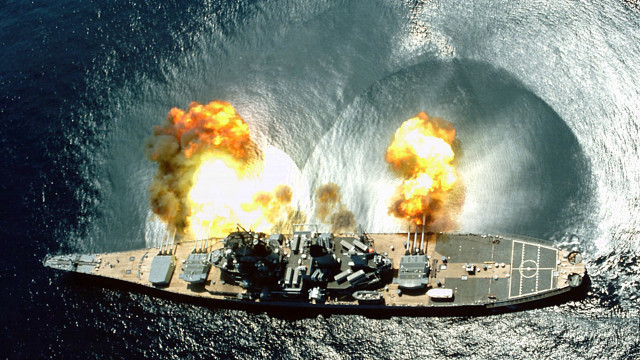 Fire ship explosion aurora moon free wallpaper - medium preview image