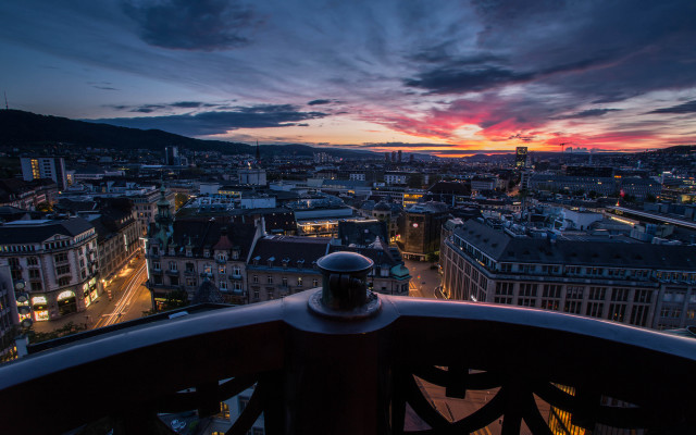 City night clocktower cinematic florence free wallpaper for desktop - medium preview image