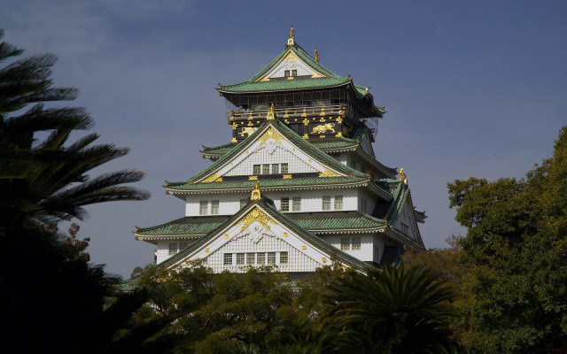 Eishōsai chōki architecture pagoda castle free wallpaper - medium preview image