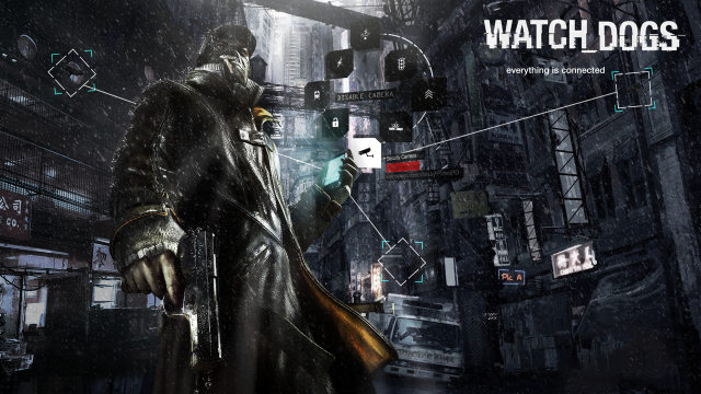 Man trench coat walking city free wallpaper - medium preview image