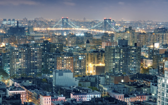 Tokyo night cityscape bridge lights #5 free wallpaper - medium preview image