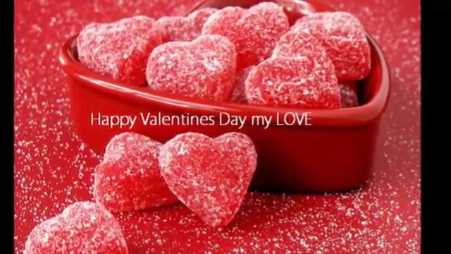 Red bowl heart candy tablecloth free wallpaper - medium preview image