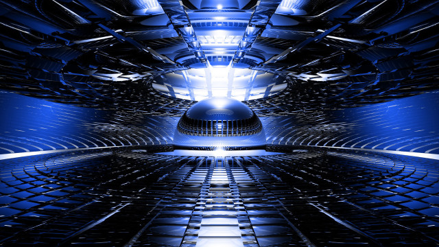 Large bright room mirror scifi free wallpaper - medium preview image