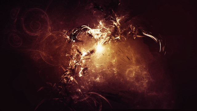 Firework lightbulb abstract mandelbrot plasma free wallpaper - medium preview image