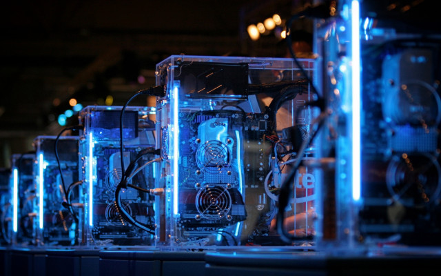 Computer parts robotics science fiction free wallpaper - medium preview image