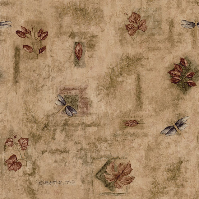 Leaves dragonfly wallpaper faded background free wallpaper - medium preview image