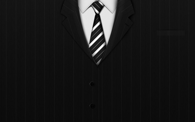 Man suit tie striped jacket free wallpaper - medium preview image