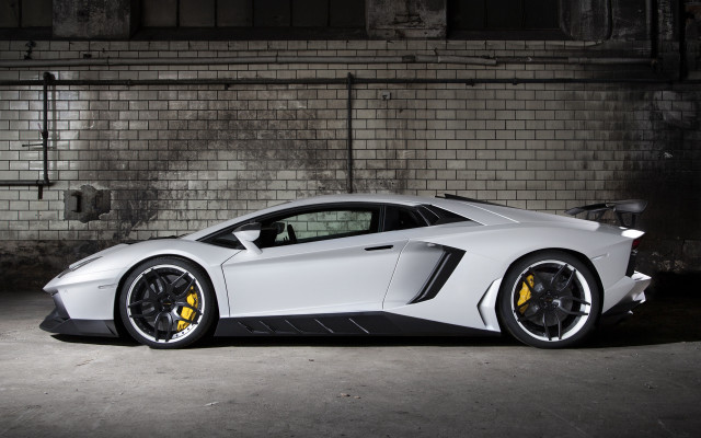 White sports car garage brick #6 free wallpaper - medium preview image