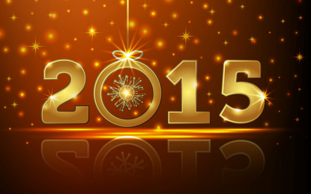Golden ornament star 2013 digital free wallpaper - medium preview image